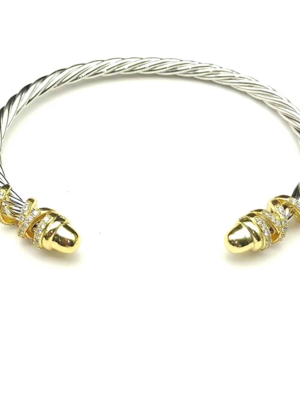 David Yurman 4mm round head wrap bracelet